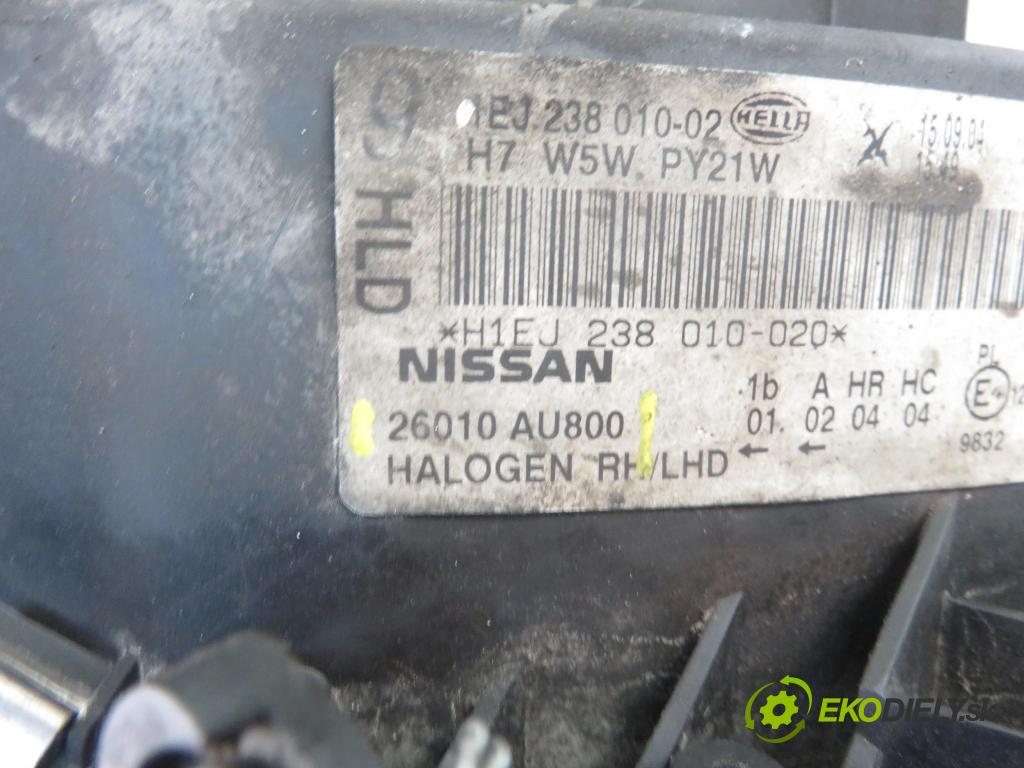 NISSAN PRIMERA Hatchback (P12) LIFTBACK 2005 0,00 1.8 - QG18DE 1769,00 Svetlo PP 26010AU800