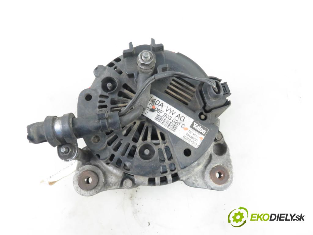 SEAT TOLEDO III (5P2) MINIVAN 2005 103,00 2.0 TDI 16V - BKD 1968,00 Alternátor 06F903023C ; TG14C011 (Alternátory)