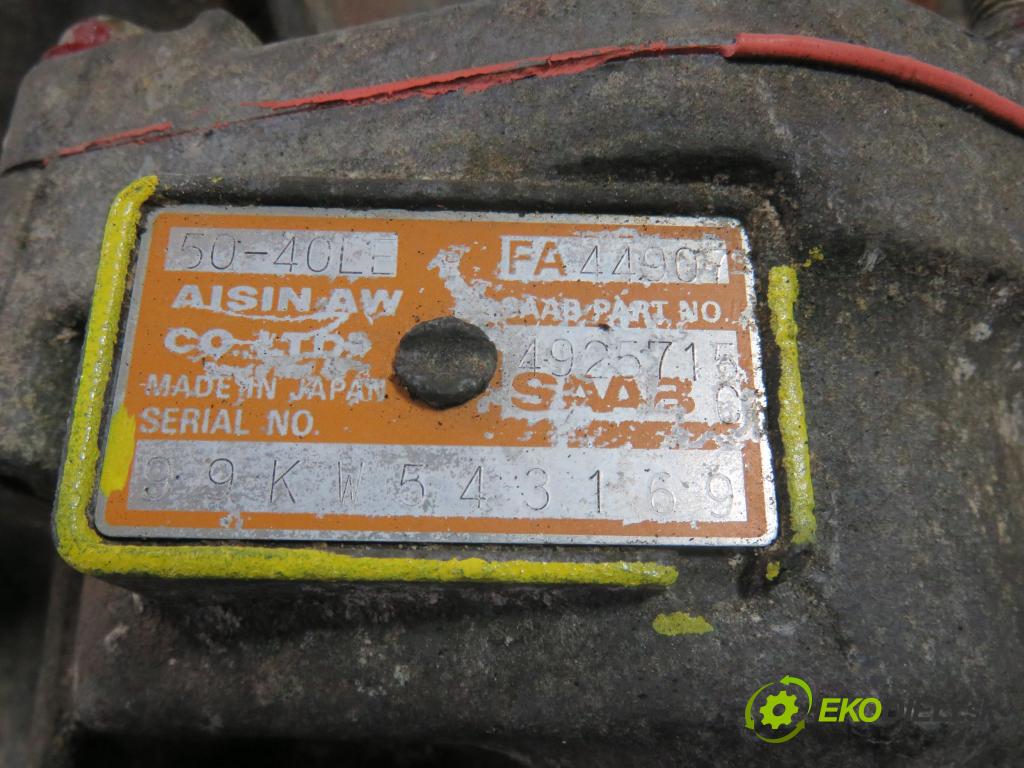 SAAB 900 II LIFTBACK 1995 136,00 2.0 -16 Turbo 185 - B204L 1985,00 Prevodovka automatická 4925715