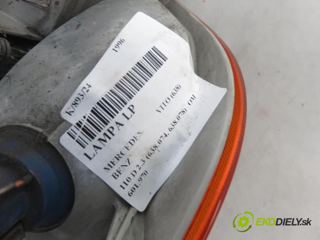 MERCEDES-BENZ VITO Skrzynia (638) FURGON 1996 72,00 110 D 2.3 (638.074, 638.078) - OM 601.970 2299,00 Svetlo LP 63882000061
