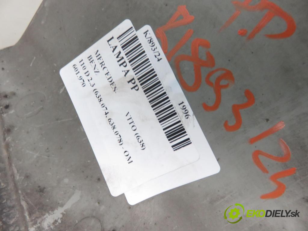 MERCEDES-BENZ VITO Skrzynia (638) FURGON 1996 72,00 110 D 2.3 (638.074, 638.078) - OM 601.970 2299,00 Svetlo PP 6388200161
