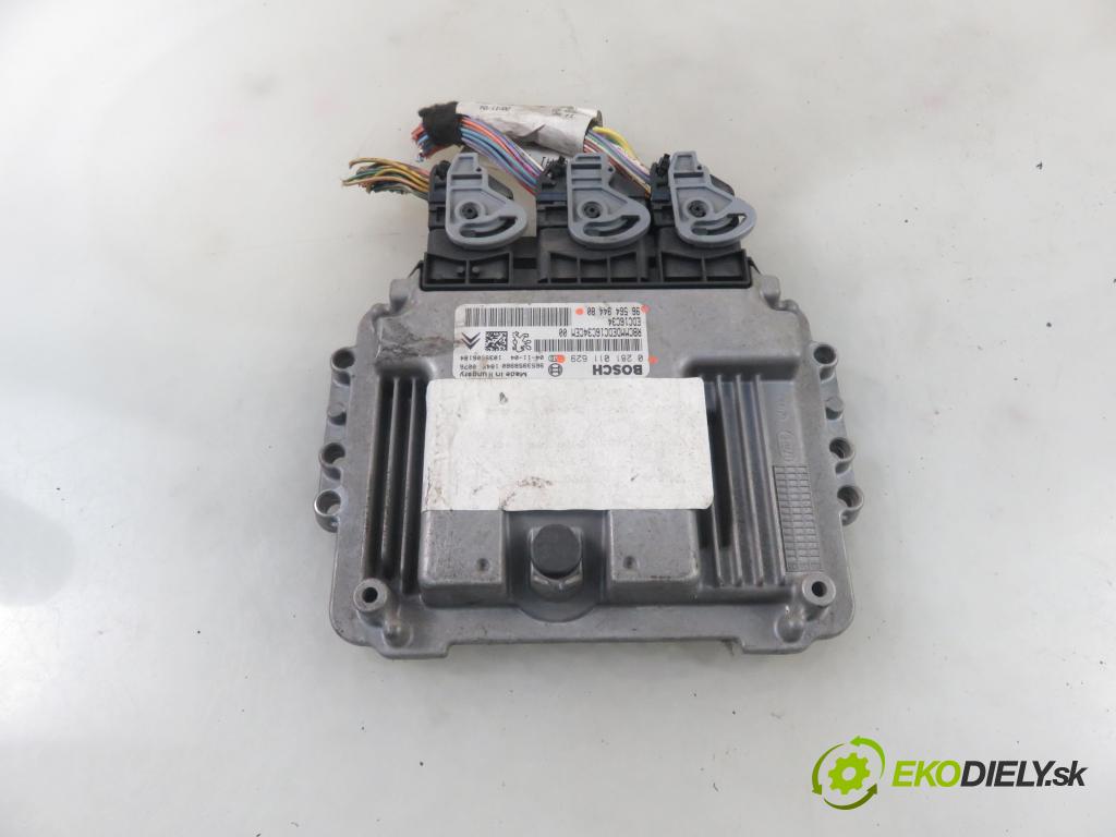 CITROEN C4 I (LC_) HB 2004 80,00 1.6 HDi - 9HY (DV6TED4) 1560,00 Riadiaca jednotka Motor 0281011629 ; 9656494480