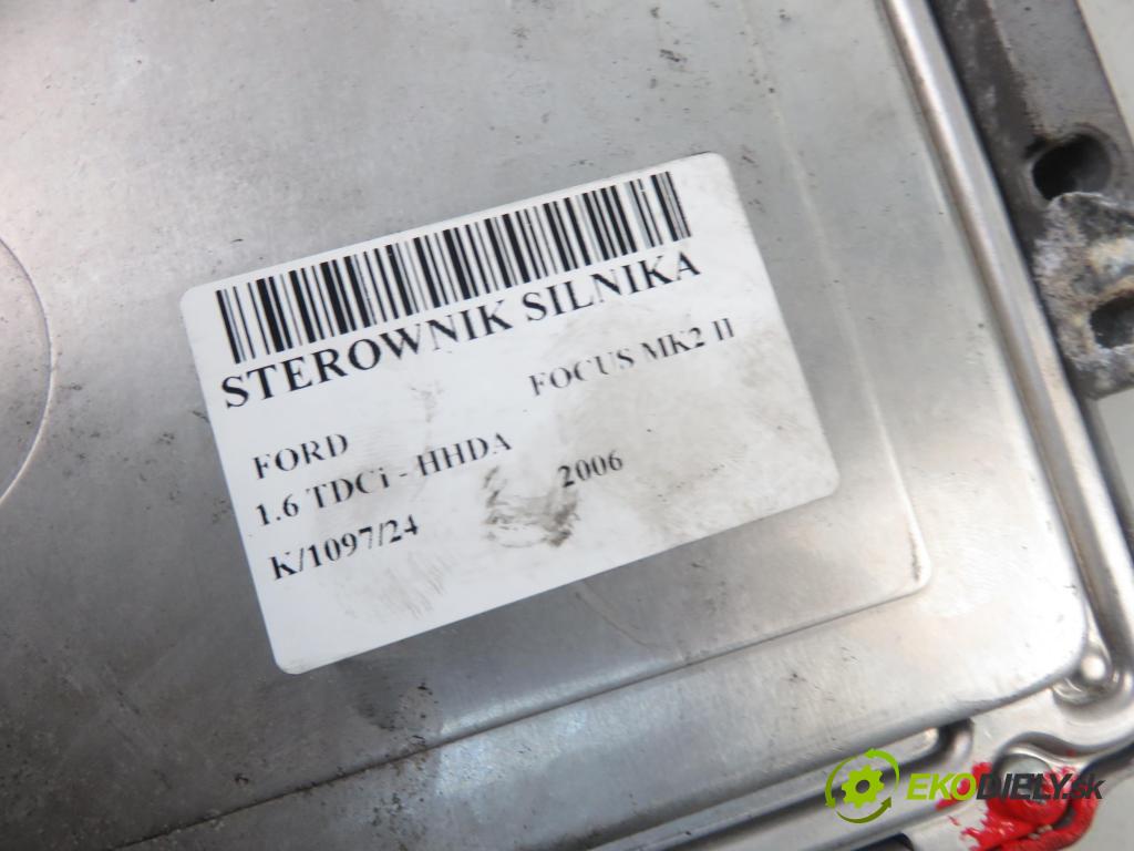 FORD FOCUS II (DA_, HCP) HB 2006 66,00 1.6 TDCi 90 - HHDA 1560,00 Riadiaca jednotka Motor 6M5112A650NB