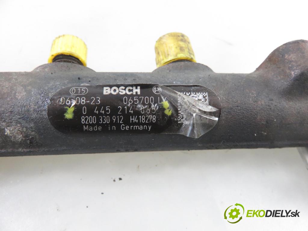 OPEL VIVARO A Skrzynia (X83) FURGON 2001 74,00 1.9 DTI 101 - F9Q 760 1870,00 Lišta vstrekovacia 8200330912 ; 0445214065 (Vstrekovacie lišty)