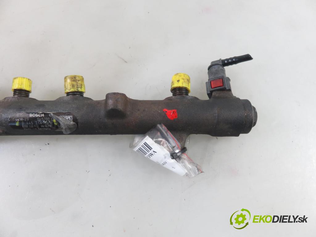 OPEL VIVARO A Skrzynia (X83) FURGON 2001 74,00 1.9 DTI 101 - F9Q 760 1870,00 Lišta vstrekovacia 8200330912 ; 0445214065 (Vstrekovacie lišty)