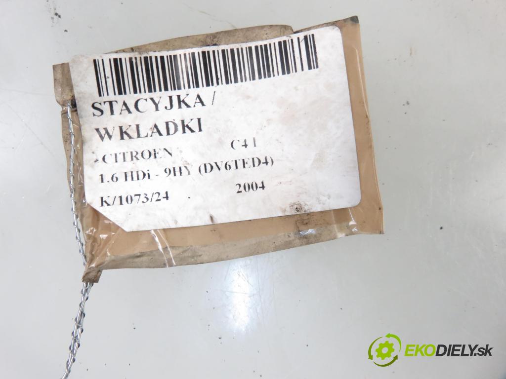 CITROEN C4 I (LC_) HB 2004 80,00 1.6 HDi - 9HY (DV6TED4) 1560,00 spinačka N0502455 (Spínacie skrinky a kľúče)