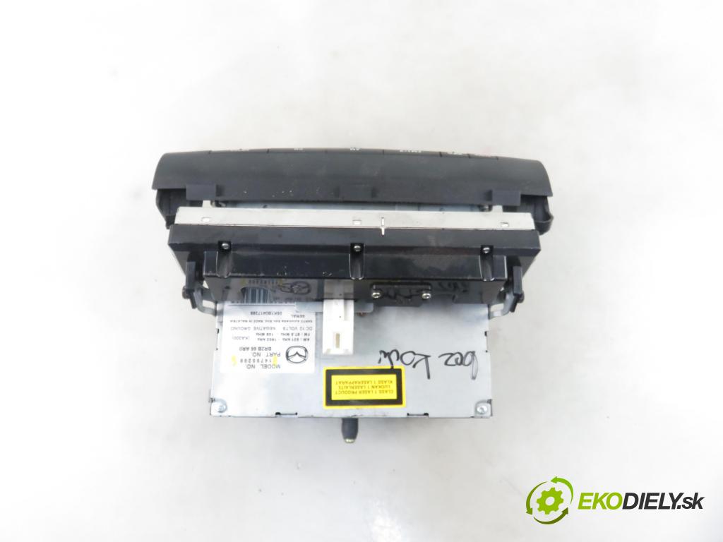 MAZDA 3 (BK) HB 2006 80,00 1.6 DI Turbo 109 - Y601 (PSA) 1560,00 RADIO CD 14795208