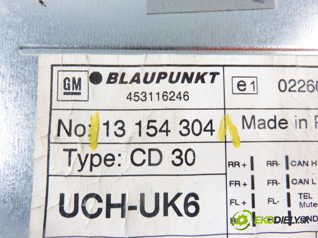 OPEL ZAFIRA B (A05) MINIVAN 2005 77,00 1.6 105 - Z 16 XEP 1598,00 RADIO CD 13154304
