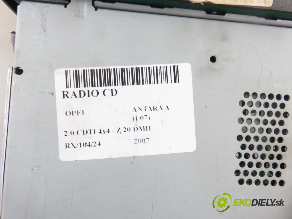 OPEL ANTARA A (L07) SUV 2007 110,00 2.0 CDTI 4x4 - Z 20 DMH 1991,00 RADIO CD 13190748