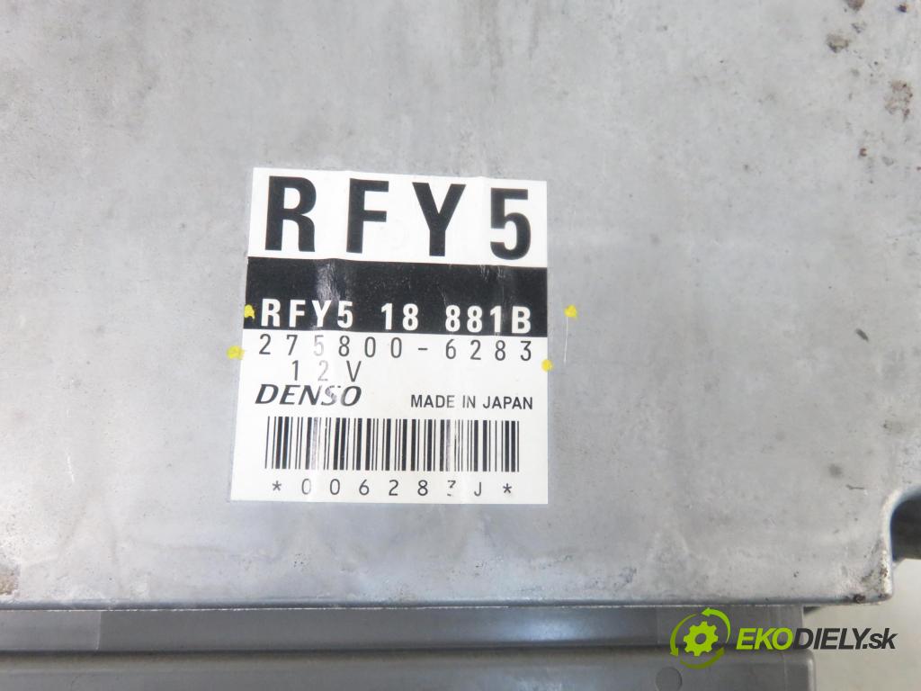 MAZDA 6 Hatchback (GG) LIFTBACK 2003 89,00 2.0 DI - RF5C 1998,00 Riadiaca jednotka Motor RFY518881B ; 2758006283