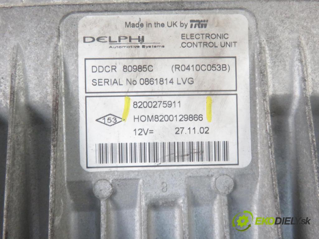 NISSAN ALMERA II Hatchback (N16) HB 2003 60,00 1.5 dCi - K9K 722 1461,00 Riadiaca jednotka Motor 8200275911 ; HOM8200129866