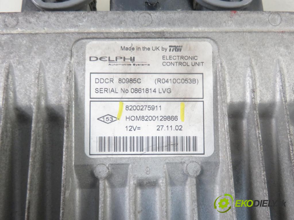 NISSAN ALMERA II Hatchback (N16) HB 2003 60,00 1.5 dCi - K9K 722 1461,00 Riadiaca jednotka Motor 8200275911 ; HOM8200129866