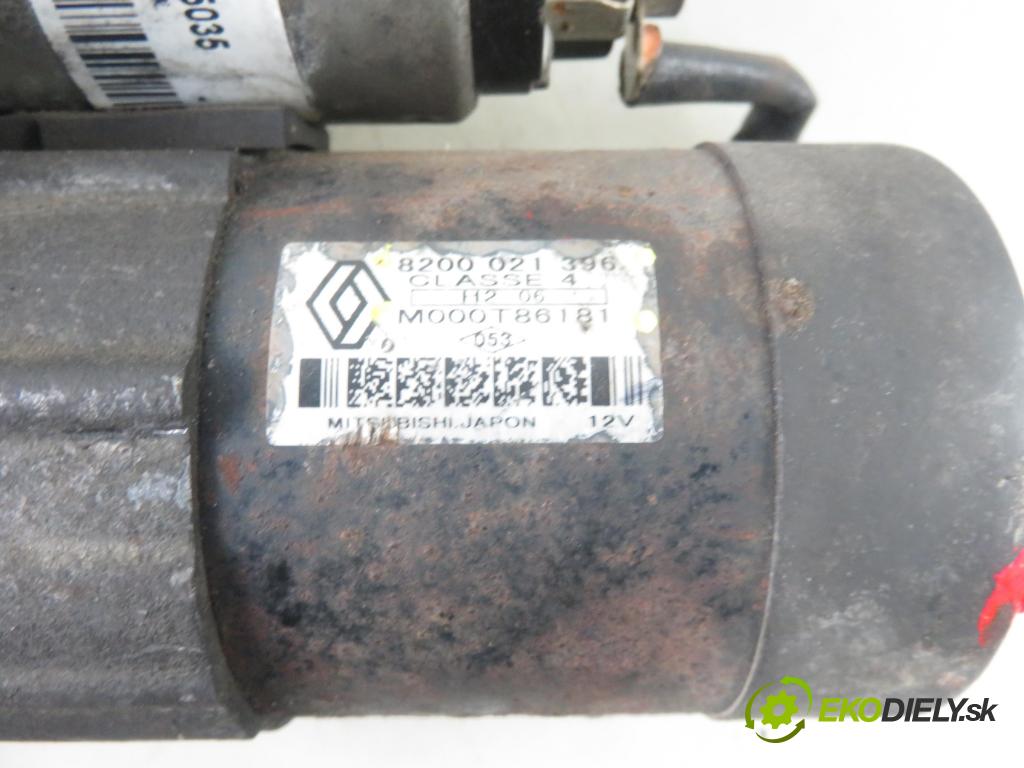 NISSAN ALMERA II Hatchback (N16) HB 2003 60,00 1.5 dCi - K9K 722 1461,00 Štartér 8200021396 ; M000T86181 (Štartéry)