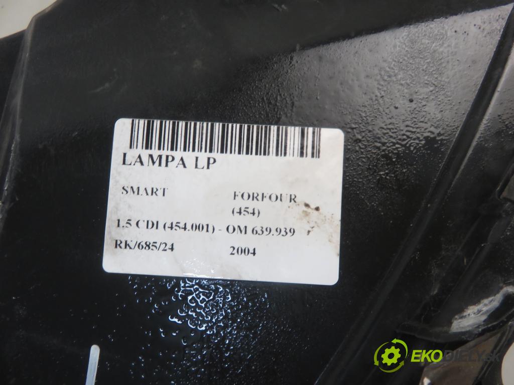 SMART FORFOUR (454) HB 2004 70,00 1.5 CDI 95 1493,00 Svetlo LP 4545400554 ; 0301207211