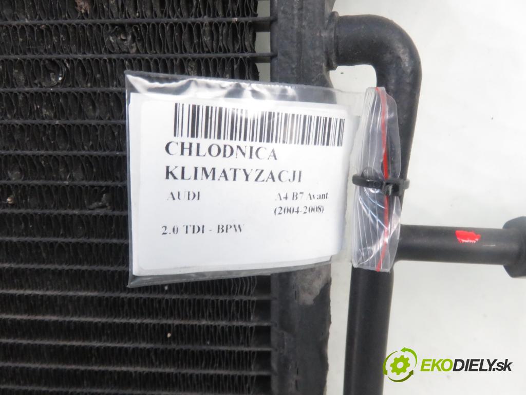 AUDI A4 Avant (8ED, B7) KOMBI 2007 103,00 2.0 TDI - BPW 1968,00 chladič klimatizácie 8E0260401Q (Chladiče klimatizácie)