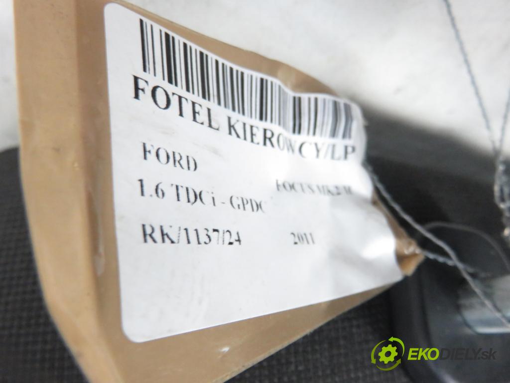 FORD FOCUS II (DA_, HCP) HB 2011 66,00 1.6 TDCi - GPDA 1560,00 Sedadlo šoféri