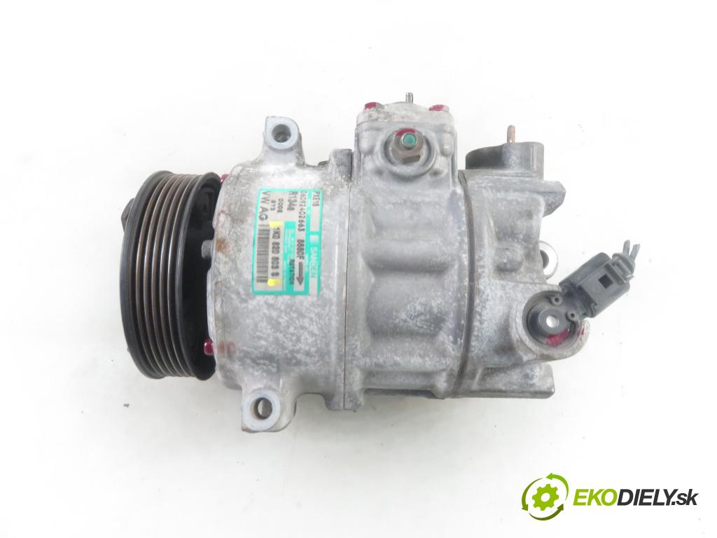 AUDI A3 (8P1) HB 2006 77,00 1.9 TDI - BLS 1896,00 KOMPRESOR: klimatizace 1K0820803S (Kompresory)