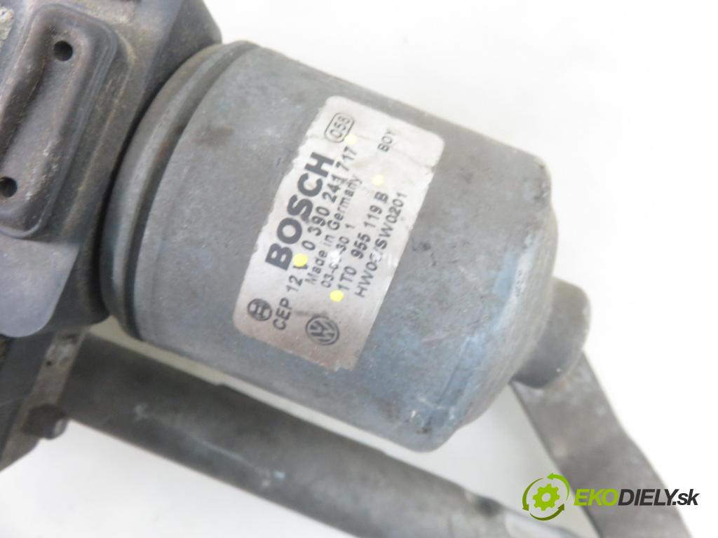 VW TOURAN (1T1, 1T2) MINIVAN 2004 100,00 2.0 TDI PD 16V 136 - AZV 1968,00 Motorček stieračov 0390241717 ; 1T0955119B