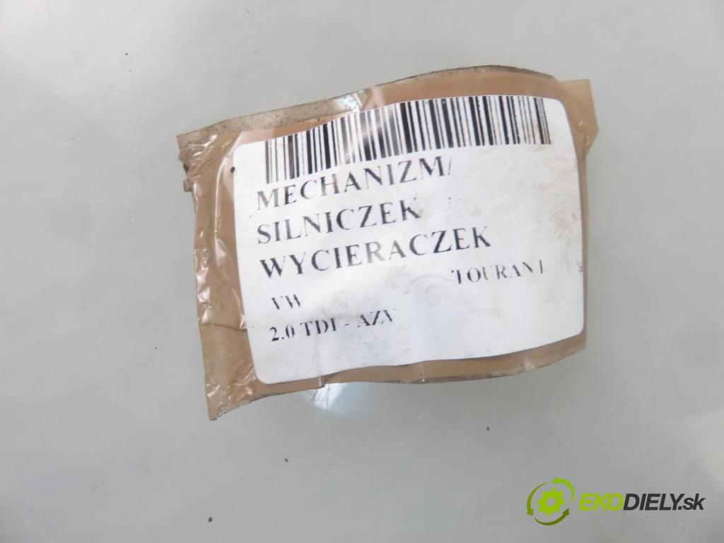 VW TOURAN (1T1, 1T2) MINIVAN 2004 100,00 2.0 TDI PD 16V 136 - AZV 1968,00 Motorček stieračov 0390241717 ; 1T0955119B