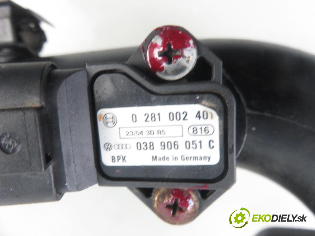 AUDI A4 Avant (8E5, B6) KOMBI 2004 96,00 1.9 TDI - AWX 1896,00 Rúra intercoolera turba 3B0145762C ; 3B0145834N ; 3B0145834P