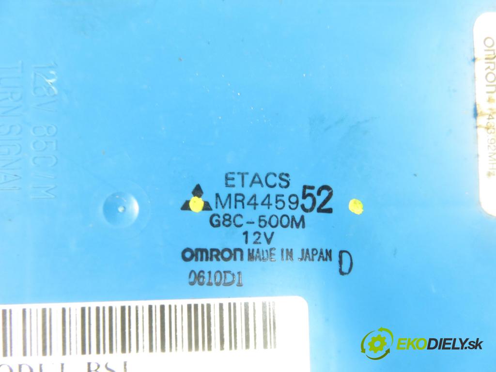 MITSUBISHI PAJERO PININ (H6_W, H7_W) TERENOWY 2000 88,00 1.8 GDI (H66W, H76W) - 4G93 (GDI) 1834,00 MODUL BSI MR445952 ; 9K150688