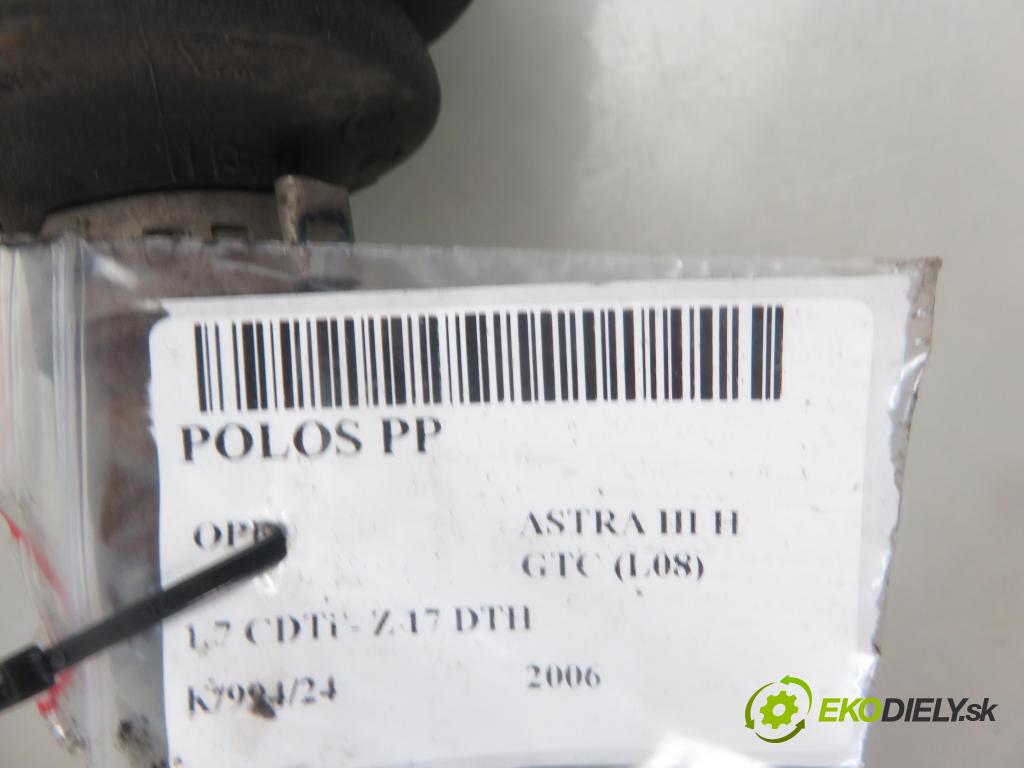 OPEL ASTRA H GTC (L08) HB 2006 74,00 1.7 CDTi - Z 17 DTH 1686,00 Poloos PP