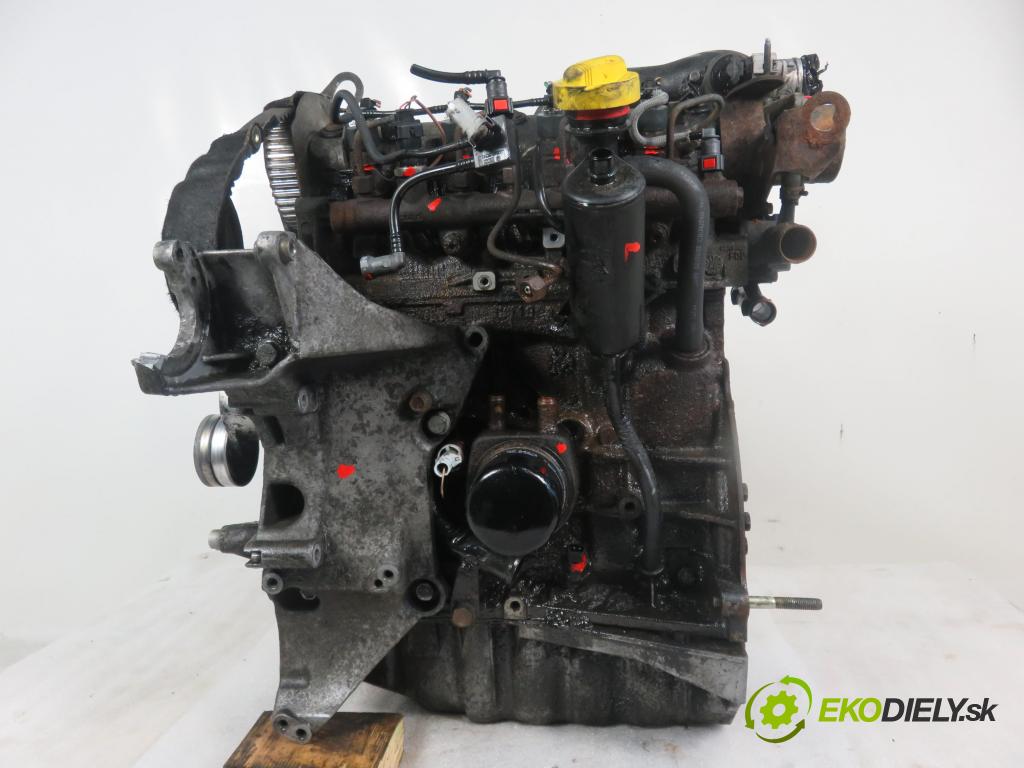 RENAULT TRAFIC II Skrzynia (FL) FURGON 2005 74,00 1.9 dCi 100 - F9Q 760 1870,00 Motor DIESEL