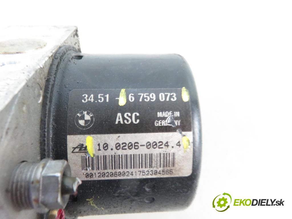 BMW 3 (E46) SEDAN 2002 110,00 320 d 150 - M47 D20 (204D4) 1995,00 Pumpa ABS 6759075 ; 6759073 ; 10096008103 (Pumpy ABS)