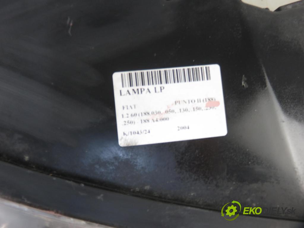 FIAT PUNTO (188_) HB 2004 44,00 1.2 60 - 188 A4.000 1242,00 Svetlo LP