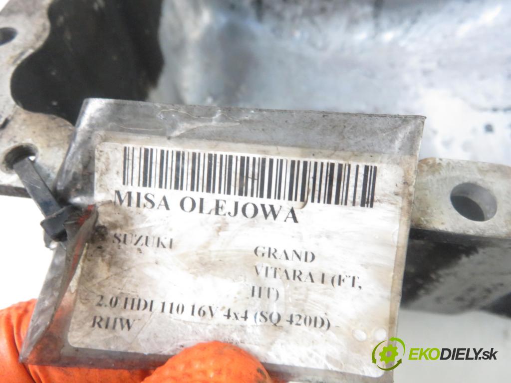 SUZUKI GRAND VITARA I (FT, HT) TERENOWY 2003 80,00 2.0 HDI 110 16V 4x4 (SQ 420D) - RHW 1997,00 Vaňa olejová  (Olejové vane)