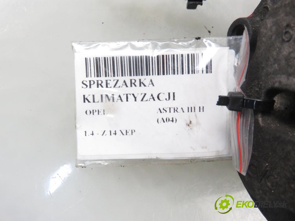 OPEL ASTRA H (A04) HB 2007 66,00 1.4 - Z 14 XEP 1364,00 KOMPRESOR: klimatizace 13124749 (Kompresory)