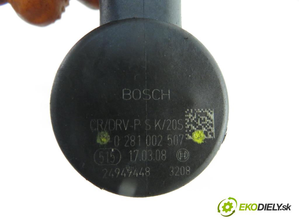 KIA CEE'D SW (ED) KOMBI 2008 0,00 1.6 CRDi 115 - D4FB 1582,00 Lišta vstrekovacia 314002A410 ; 0281002507 ; 0445214111 (Vstrekovacie lišty)