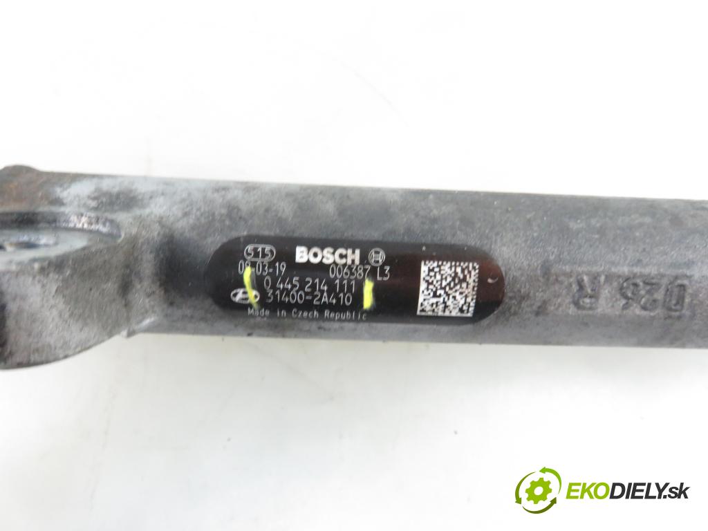 KIA CEE'D SW (ED) KOMBI 2008 0,00 1.6 CRDi 115 - D4FB 1582,00 Lišta vstrekovacia 314002A410 ; 0281002507 ; 0445214111 (Vstrekovacie lišty)