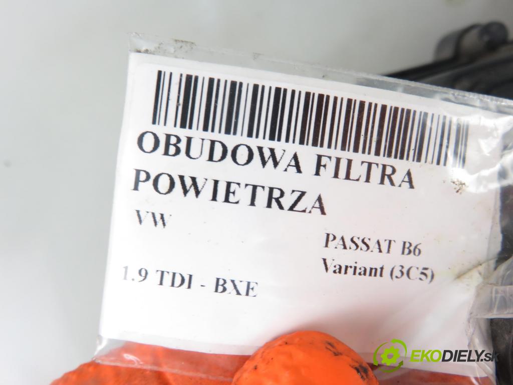 VW PASSAT B6 Variant (3C5) KOMBI 2006 77,00 1.9 TDI - BXE 1896,00 Obal filtra vzduchu 1K0129620F (Obaly filtrov vzduchu)