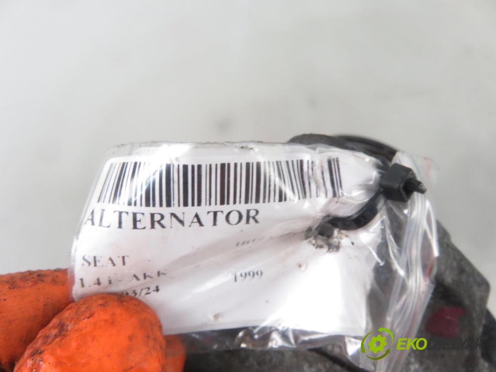 SEAT IBIZA II (6K1) HB 1999 44,00 1.4 i - AKK 1390,00 Alternátor 028903025H ; 0123310019 (Alternátory)
