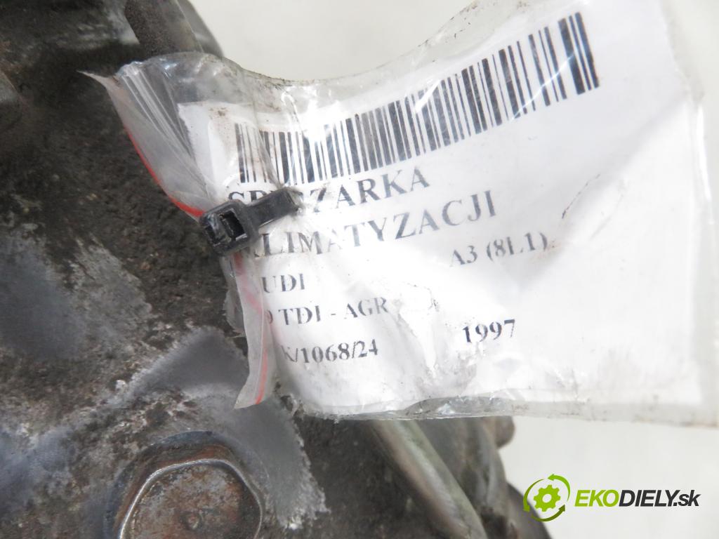 AUDI A3 (8L1) HB 1997 66,00 1.9 TDI - AGR 1896,00 KOMPRESOR: klimatizace 1J0820803A (Kompresory)