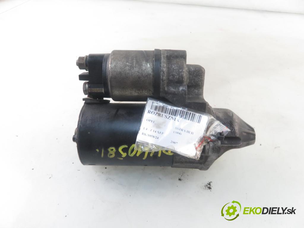 OPEL ASTRA H (A04) HB 2007 66,00 1.4 - Z 14 XEP 1364,00 Štartér 24436877 ; 0001107408 (Štartéry)