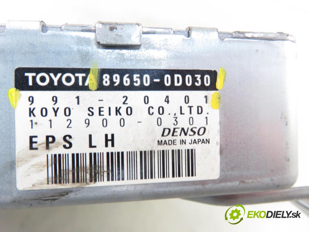 TOYOTA YARIS (_P1_) HB 2004 50,00 1.0 VVT- i 68 - 1SZ-FE 998,00 Riadiaca jednotka servočerpadlo 896500D030 ; 99120401 (Riadiace jednotky)