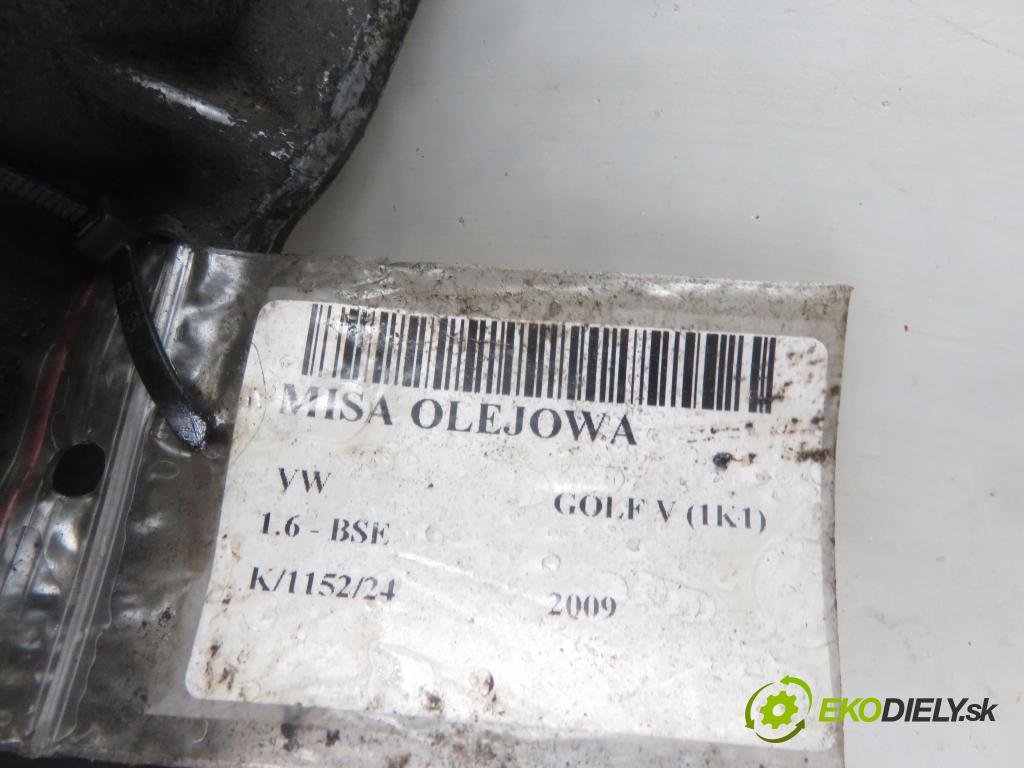 VW GOLF V (1K1) HB 2009 75,00 1.6 - BSE 1595,00 vana olejová 06A103603AJ (Olejové vany)