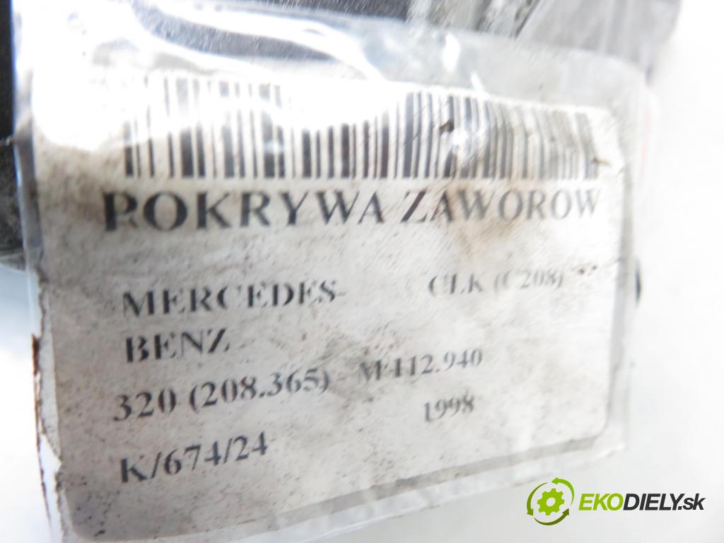 MERCEDES-BENZ CLK (C208) COUPE 1998 160,00 320 (208.365) - M 112.940 3199,00 kryt Ventilů 1120160205
