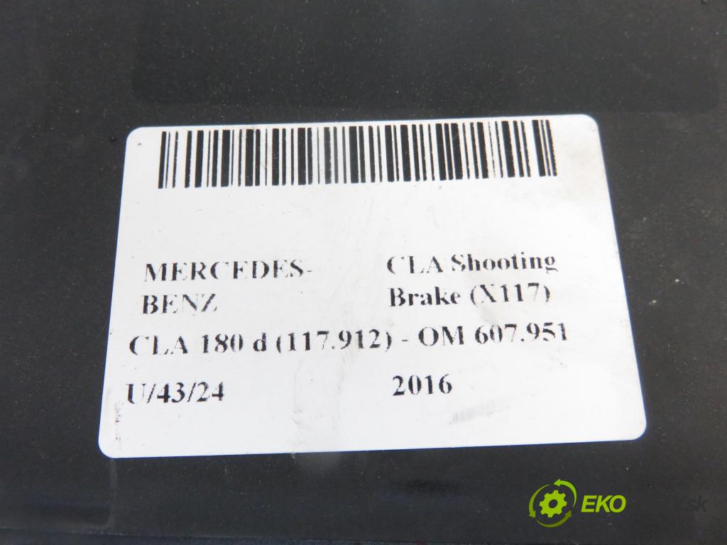 MERCEDES-BENZ CLA Shooting Brake (X117) KOMBI 2016 80,00 CLA 180 d (117.912) - OM 607.951 (K9K) 1461,00 Riadiaca jednotka prevodovky 0009015202 ; 2469001317