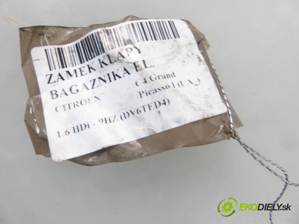 CITROEN C4 Grand Picasso I (UA_) VAN 2008 80,00 1.6 HDi - 9HZ (DV6TED4) 1560,00 zámok dveří kufr EL. 9660403980