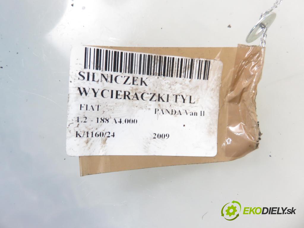 FIAT PANDA Van (169_) HB 2009 44,00 1.2 - 188 A4.000 1242,00 Motorček stierače zadné MS2596007002 ; TGL350