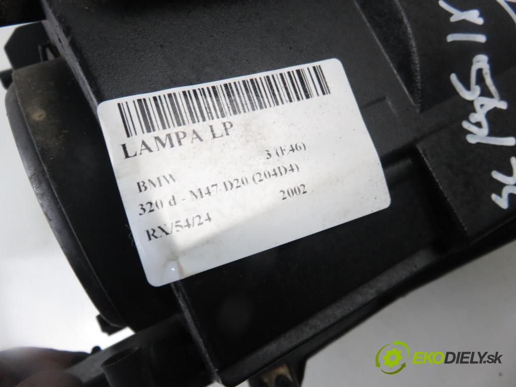 BMW 3 (E46) SEDAN 2002 110,00 320 d 150 - M47 D20 (204D4) 1995,00 Svetlo LP 63127165769