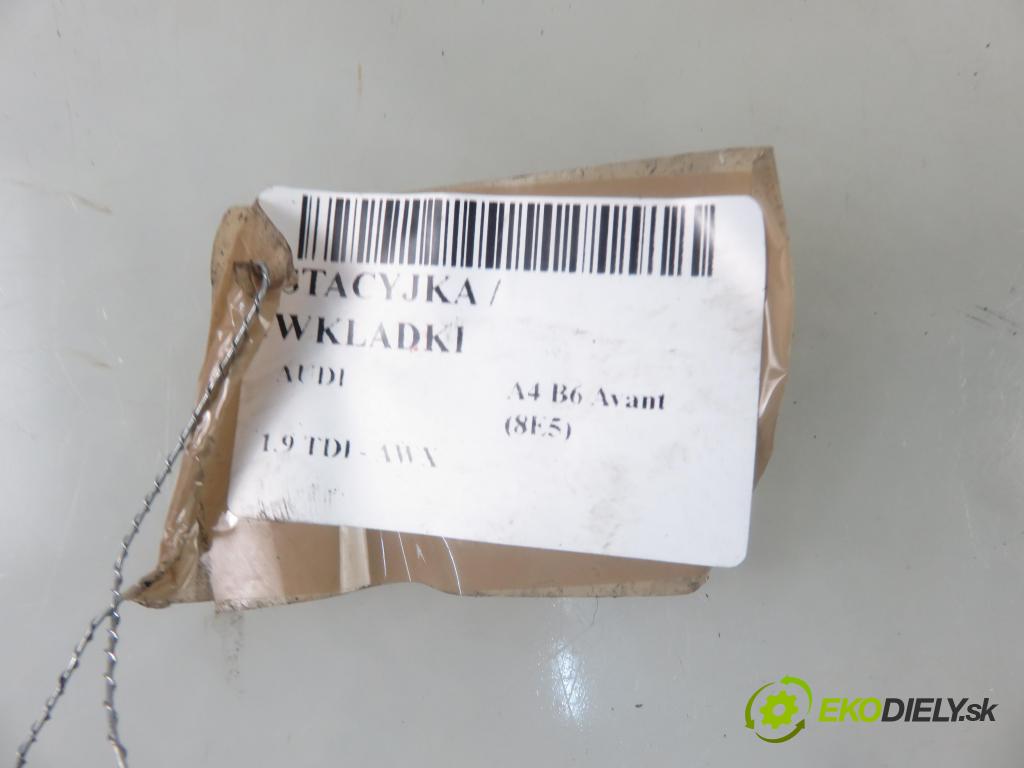 AUDI A4 Avant (8E5, B6) KOMBI 2001 96,00 1.9 TDI - AWX 1896,00 spinačka 4B0905851C (Spínacie skrinky a kľúče)