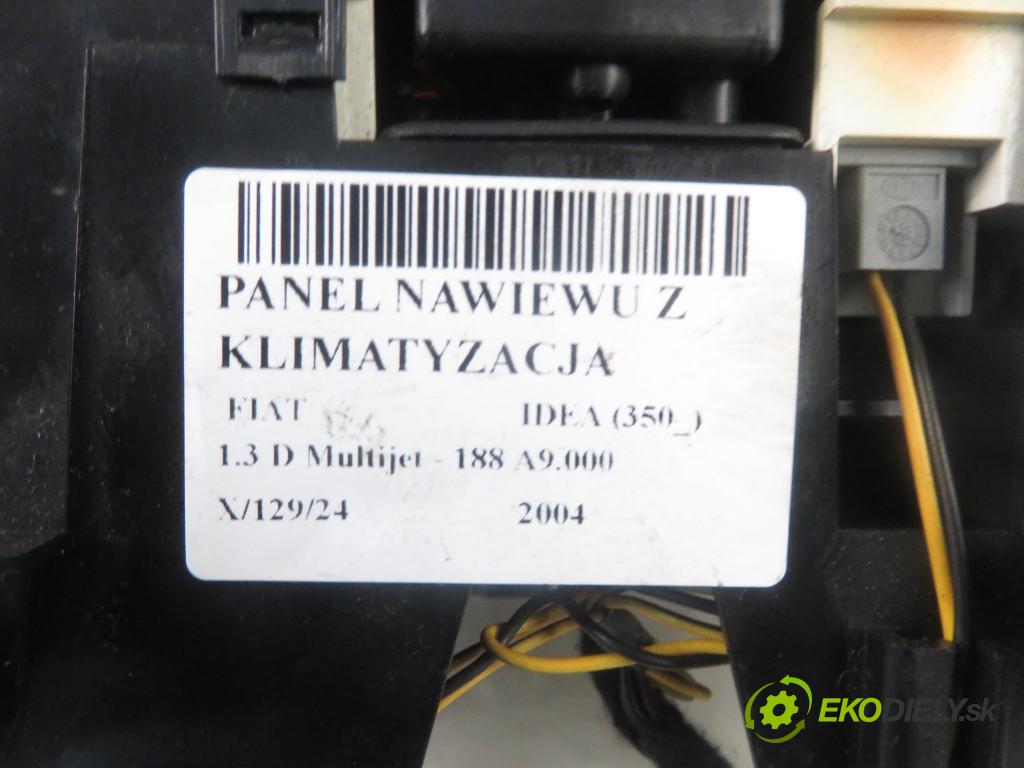 FIAT IDEA (350_) HB 2004 0,00 1.3 D Multijet - 188 A9.000 1248,00 Panel topení KLIMATIZACE: