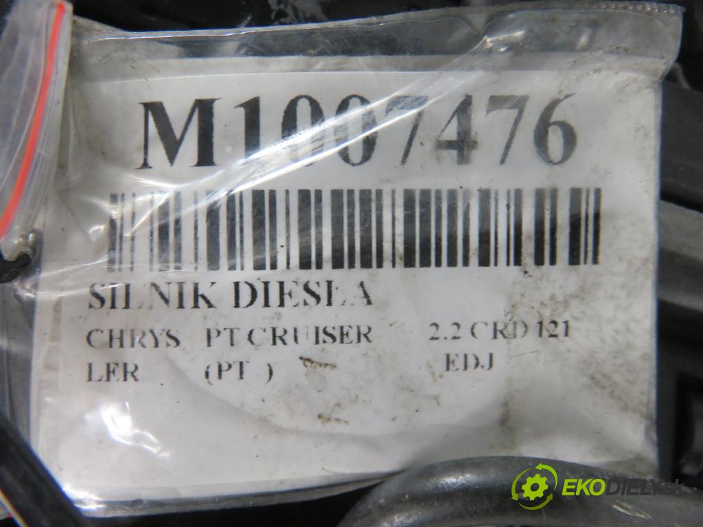 CHRYSLER PT CRUISER (PT_) MINIVAN 2003 89,00 2.2 CRD 121 - EDJ 2148,00 Motor DIESEL 664911