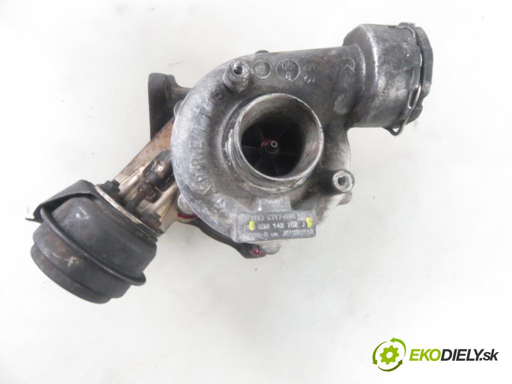 AUDI A4 Avant (8ED, B7) KOMBI 2007 103,00 2.0 TDI - BPW 1968,00 RYCHLONABÍJEČKA: 038145702J (Turbodúchadla (kompletní))
