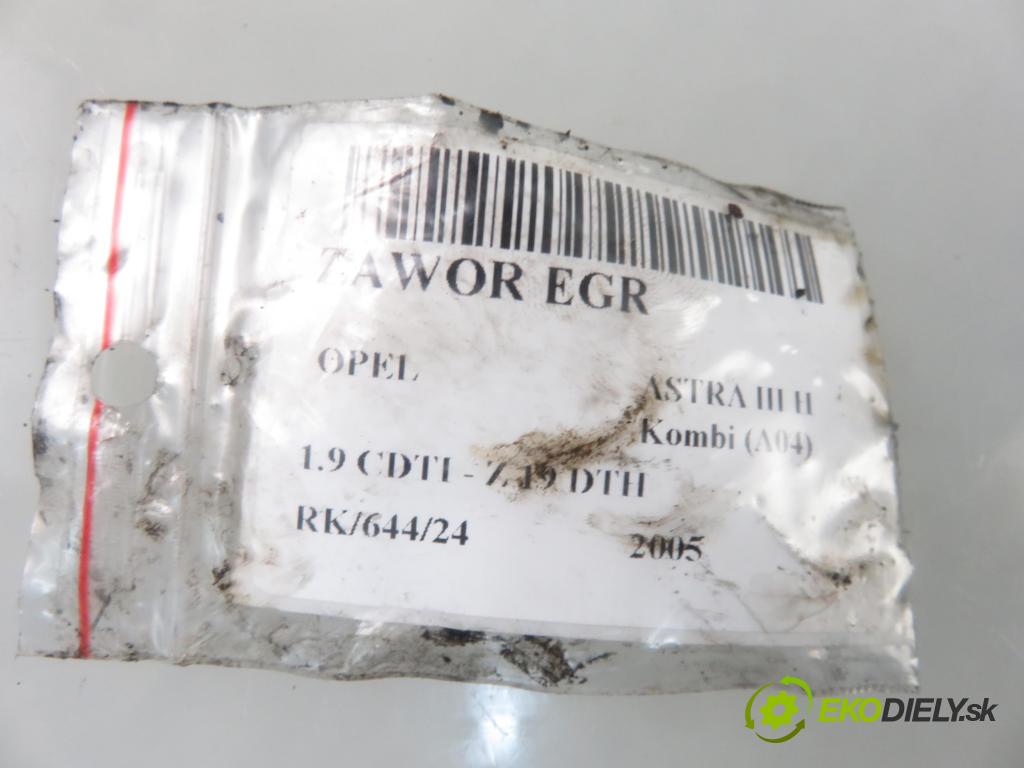 OPEL ASTRA H Kombi (A04) KOMBI 2005 110,00 1.9 CDTI - Z 19 DTH 1910,00 VENTIL: EGR 2035230