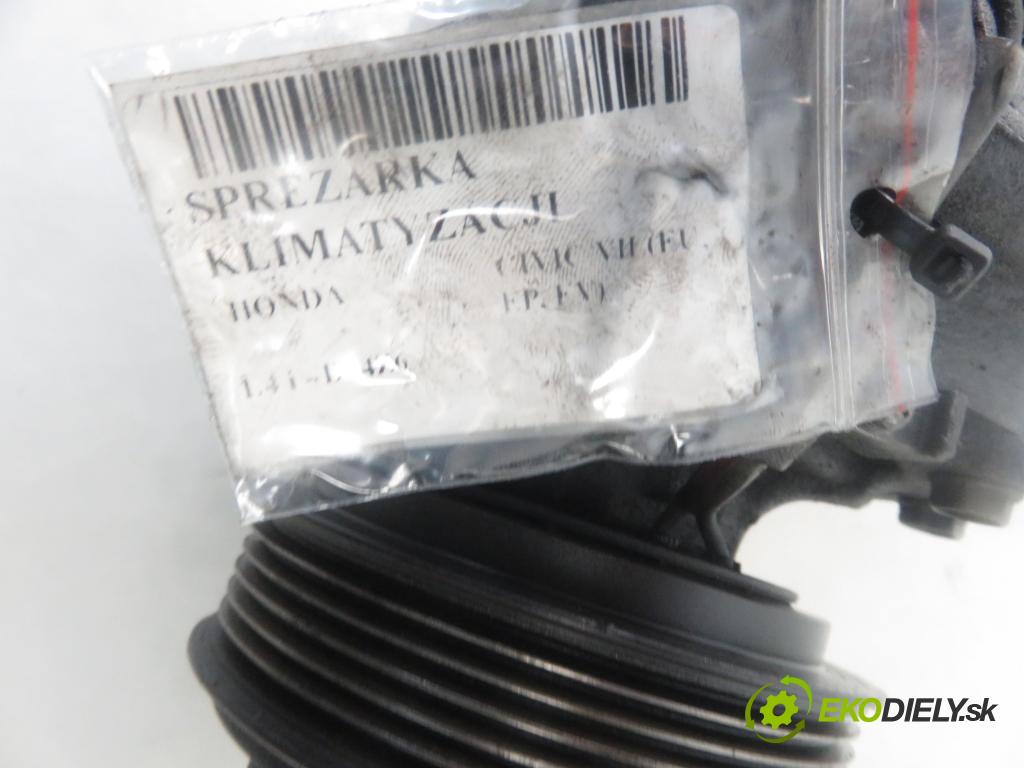 HONDA CIVIC VII Hatchback (EU, EP, EV) HB 2002 55,00 1.4 i 75 - D14Z6 1396,00 KOMPRESOR: klimatizace  (Kompresory)